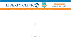 Desktop Screenshot of libertyclinic.com